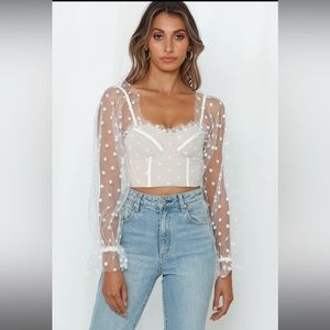 Hello Molly Malibu Sunset Top in US 4 / AUS 8